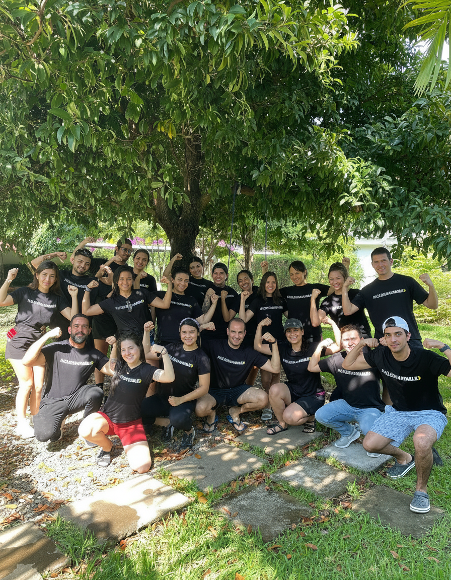 VUCA Fit Inquebrantable team in Nicaragua
